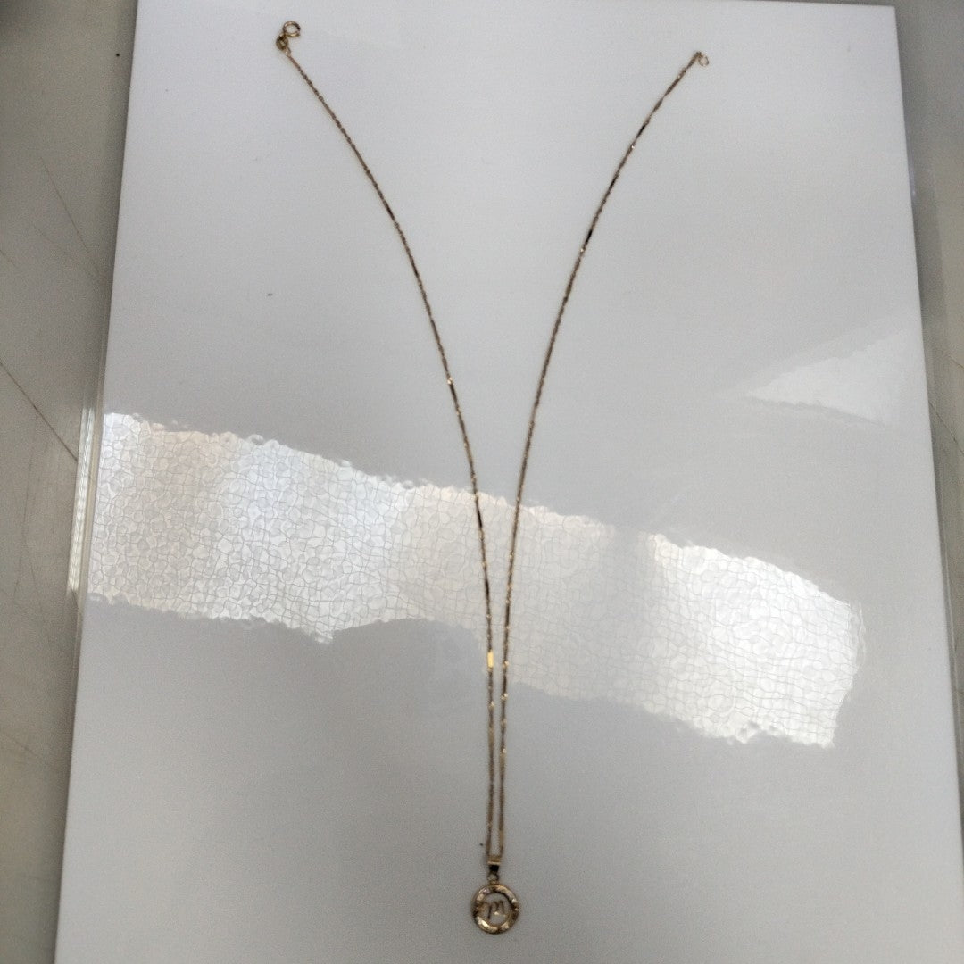 CADENA, DIJE ORO 10 K 1.6 GRMS (SEMINUEVO)