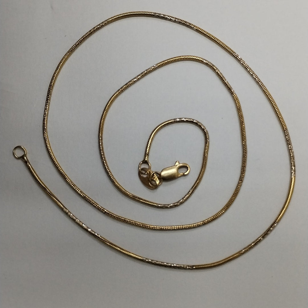 GARGANTILLA ORO 14 K 4,40 GRMS (SEMINUEVO)