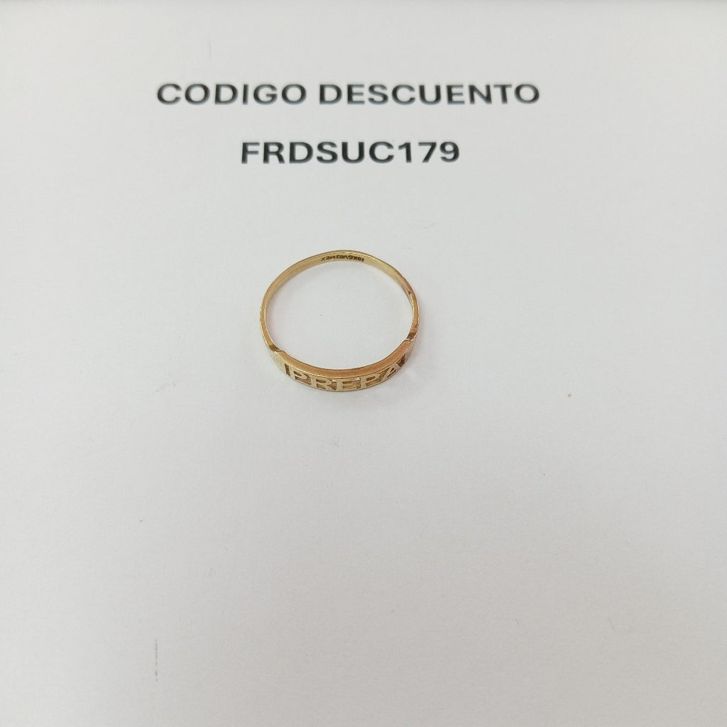 ANILLITO ORO 10 K 1.2 GRMS (SEMINUEVO)