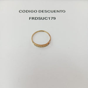 ANILLITO ORO 10 K 1.2 GRMS (SEMINUEVO)