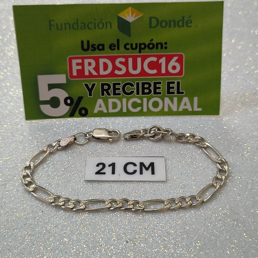 PULSERA PLATA 6,00 GRMS (SEMINUEVO)