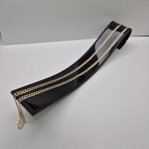 CADENA ORO, RODIADO 14 K 6.5 GRMS (SEMINUEVO)