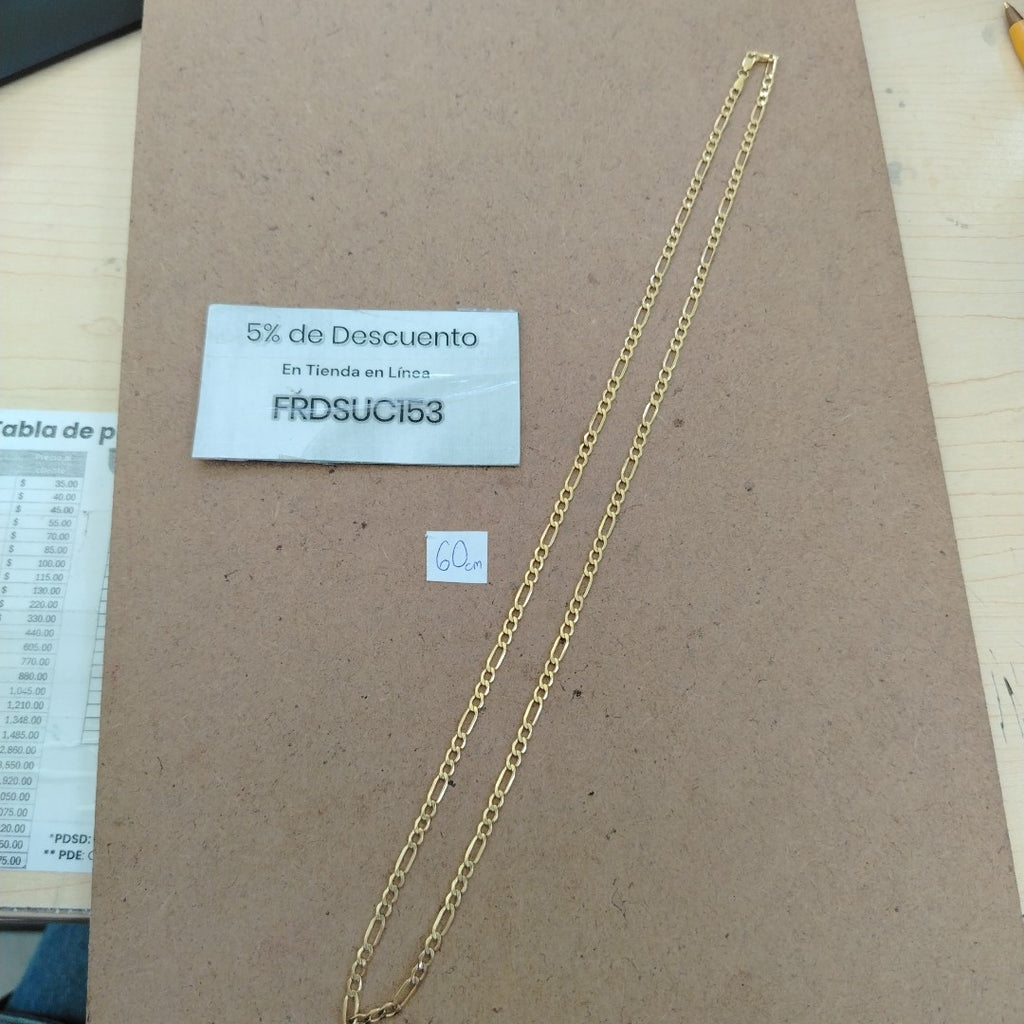 CADENA ORO 14 K 4,30 GRMS (SEMINUEVO)