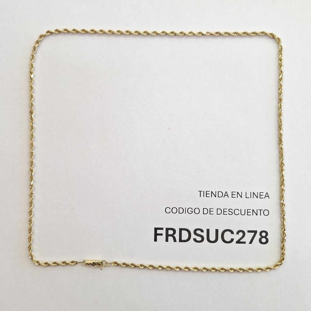 CADENA ORO 10 K 10,00 GRMS (SEMINUEVO)