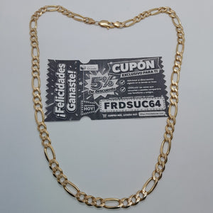 CADENA ORO 14 K 36.7 GRMS (SEMINUEVO)