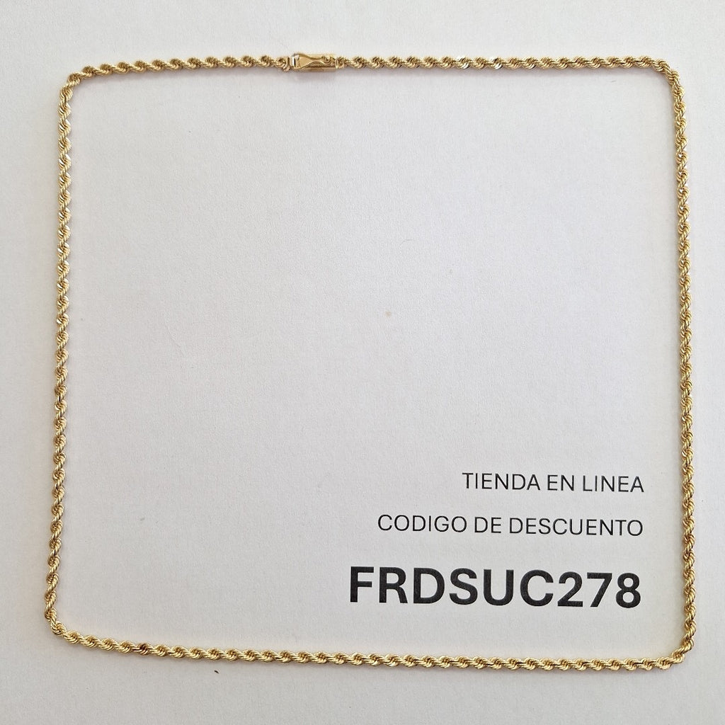 CADENA ORO 10 K 17,40 GRMS (SEMINUEVO)