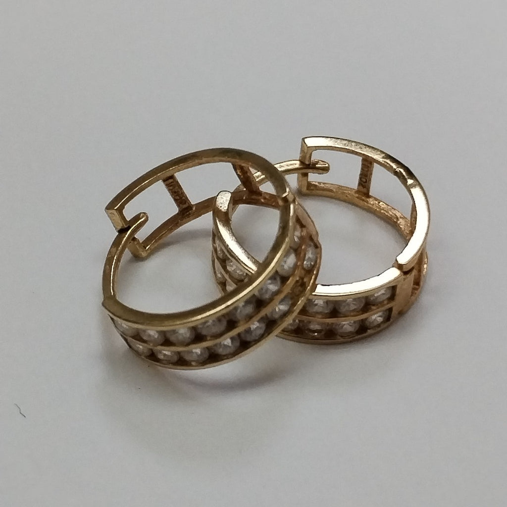 ARRACADAS PAR ORO 10 K 2,40 GRMS (SEMINUEVO)