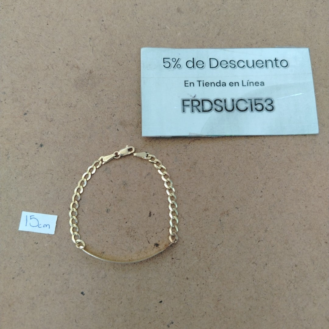 ESCLAVA ORO 10 K 3,20 GRMS (SEMINUEVO)