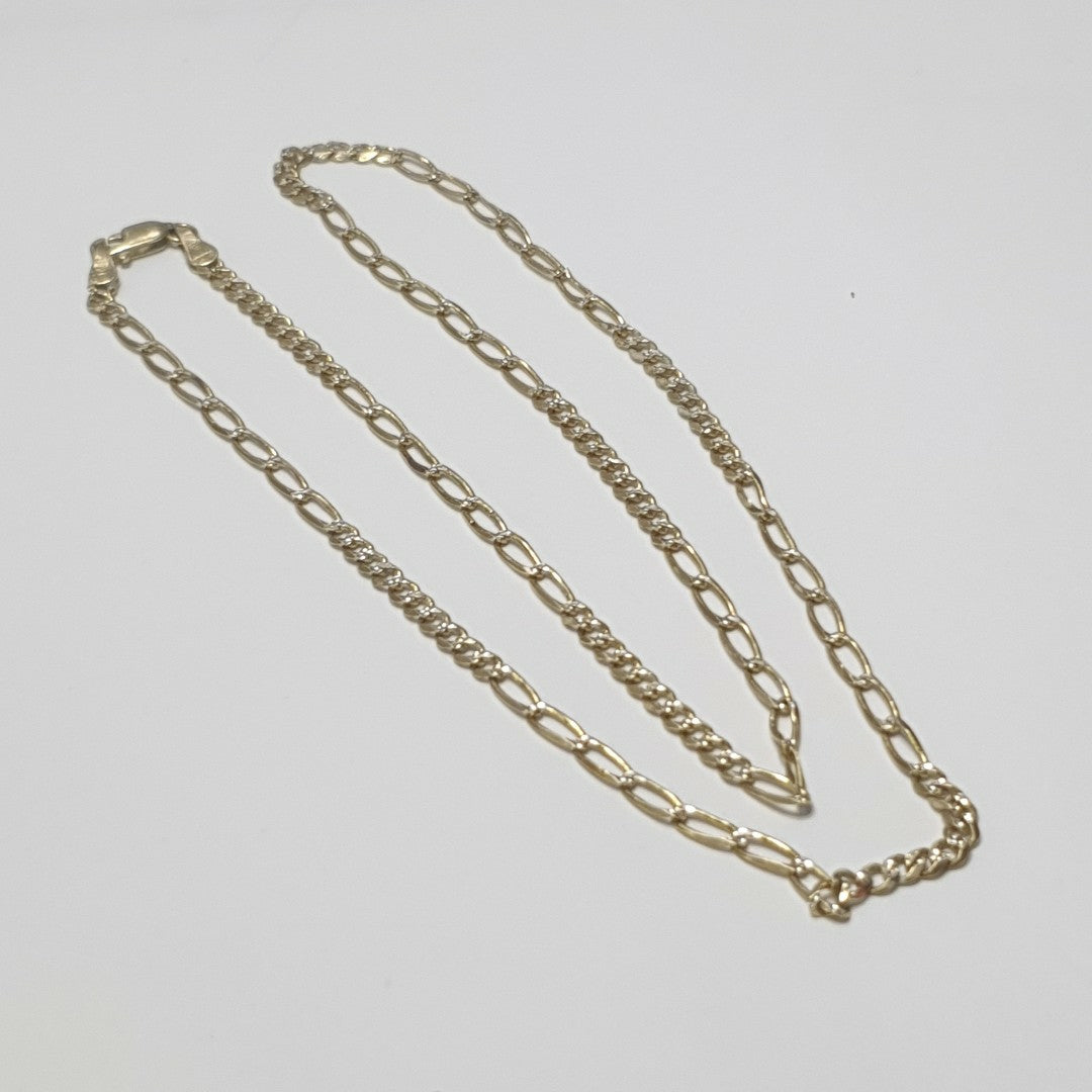 CADENA ORO,RODIADO 10 K 7,60 GRMS (SEMINUEVO)