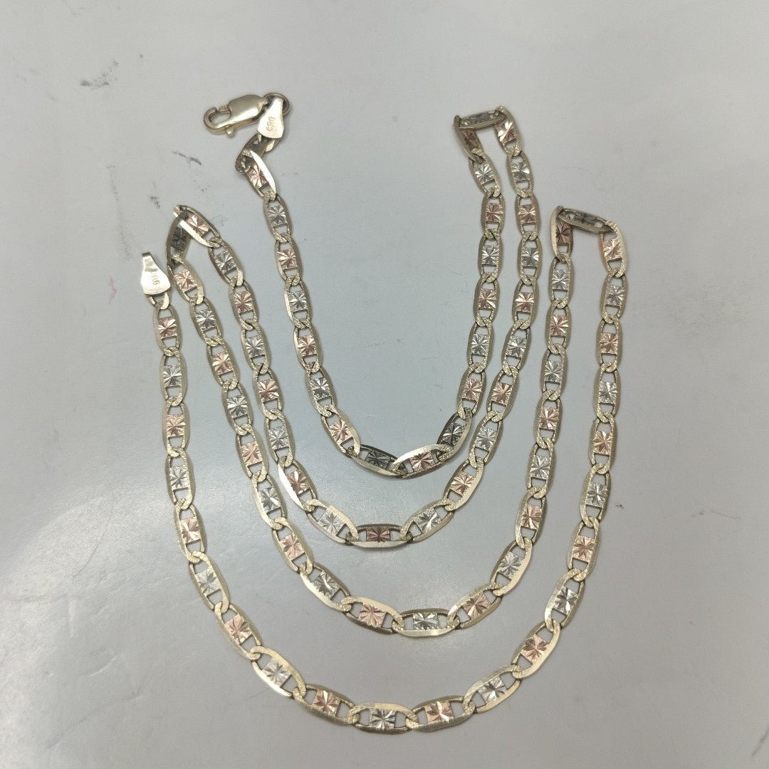 CADENA ORO,ORO COMBINADO 14 K 9,00 GRMS (SEMINUEVO)