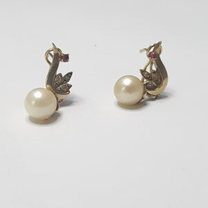 BROQUELES PAR ORO 8 K 3,30 GRMS (SEMINUEVO)