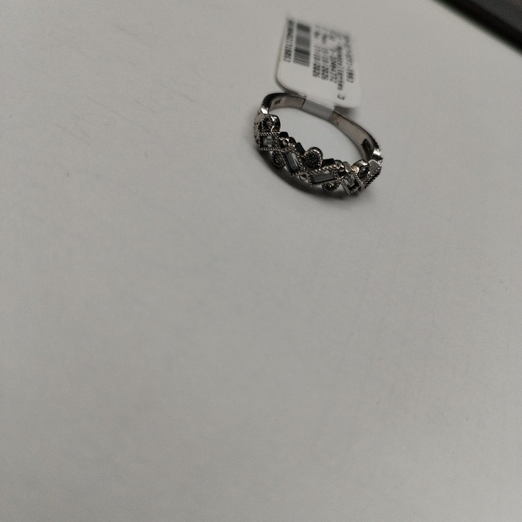ANILLO ORO BLANCO 14 K 2,60 GRMS (SEMINUEVO)