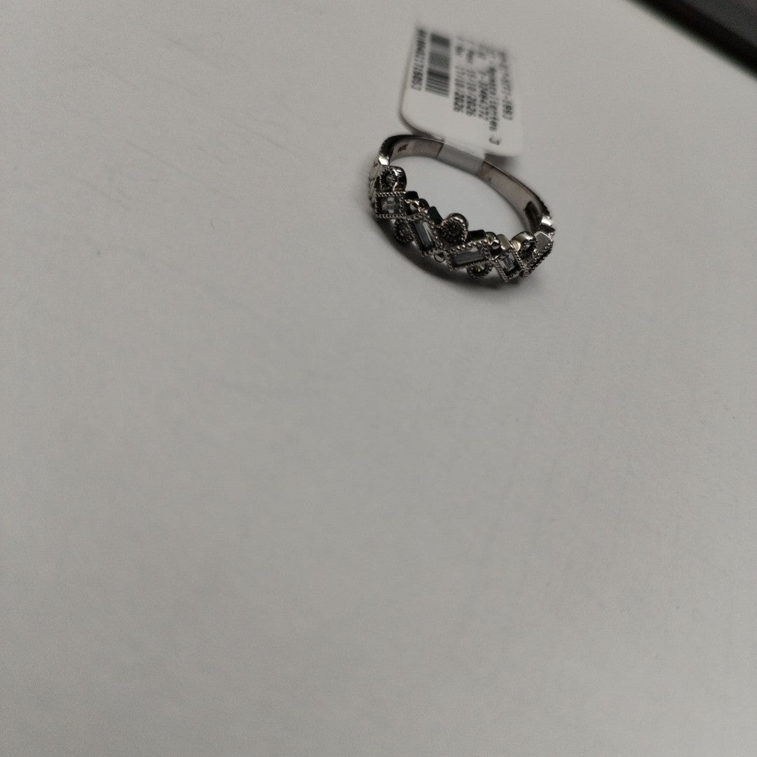 ANILLO ORO BLANCO 14 K 2,60 GRMS (SEMINUEVO)