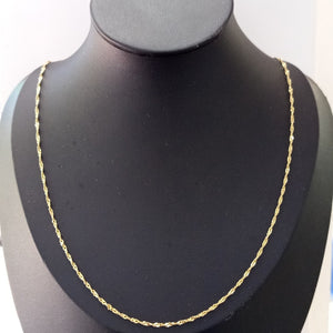 CADENA ORO 14 K 2.6 GRMS (SEMINUEVO)