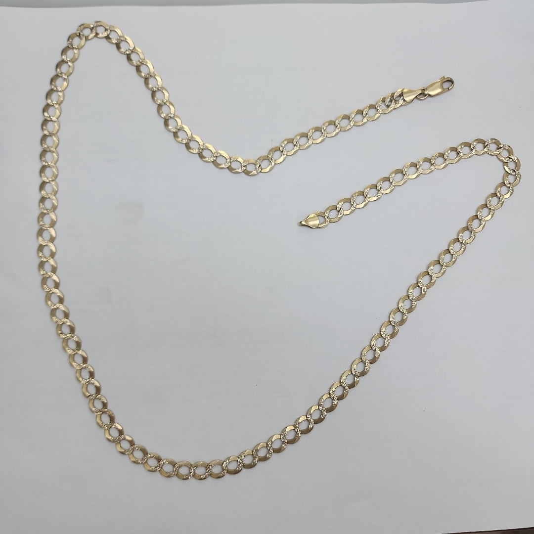 CADENA ORO,RODIADO 14 K 26,80 GRMS (SEMINUEVO)