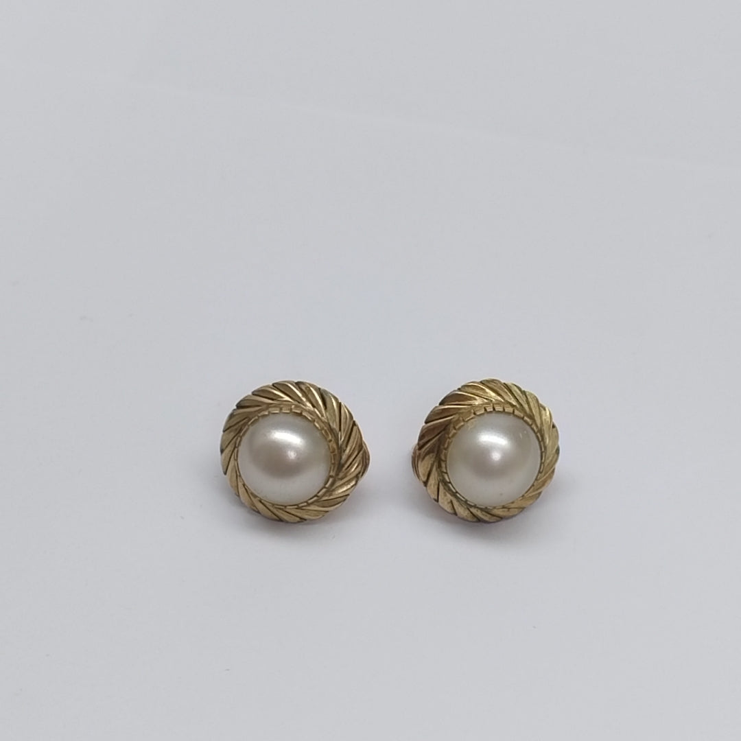 ARETES PAR ORO 8 K 4.7 GRMS (SEMINUEVO)