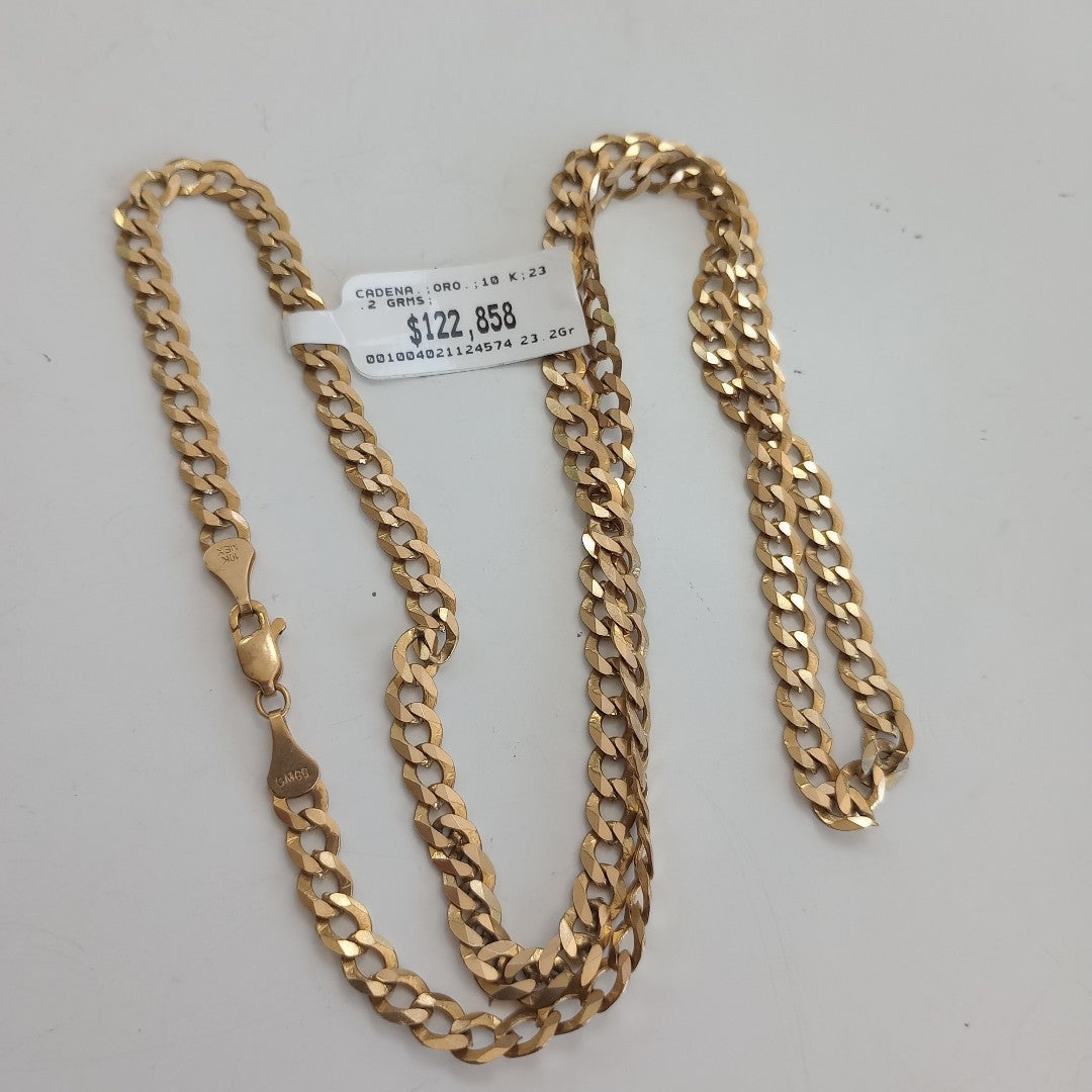 CADENA ORO 10 K 23.2 GRMS (SEMINUEVO)