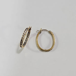 ARRACADAS PAR ORO 14 K 2,10 GRMS (SEMINUEVO)