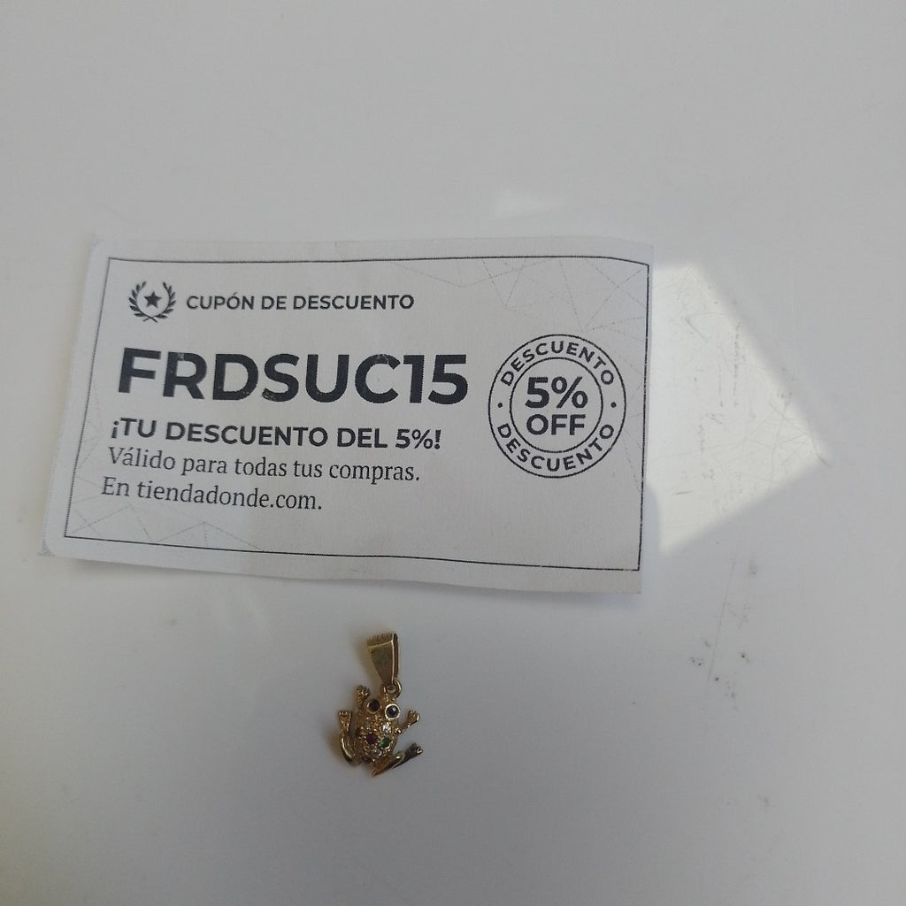 DIJE ORO 14 K 1.5 GRMS (SEMINUEVO)