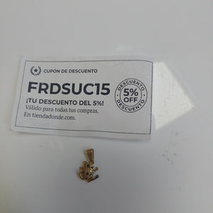 DIJE ORO 14 K 1.5 GRMS (SEMINUEVO)