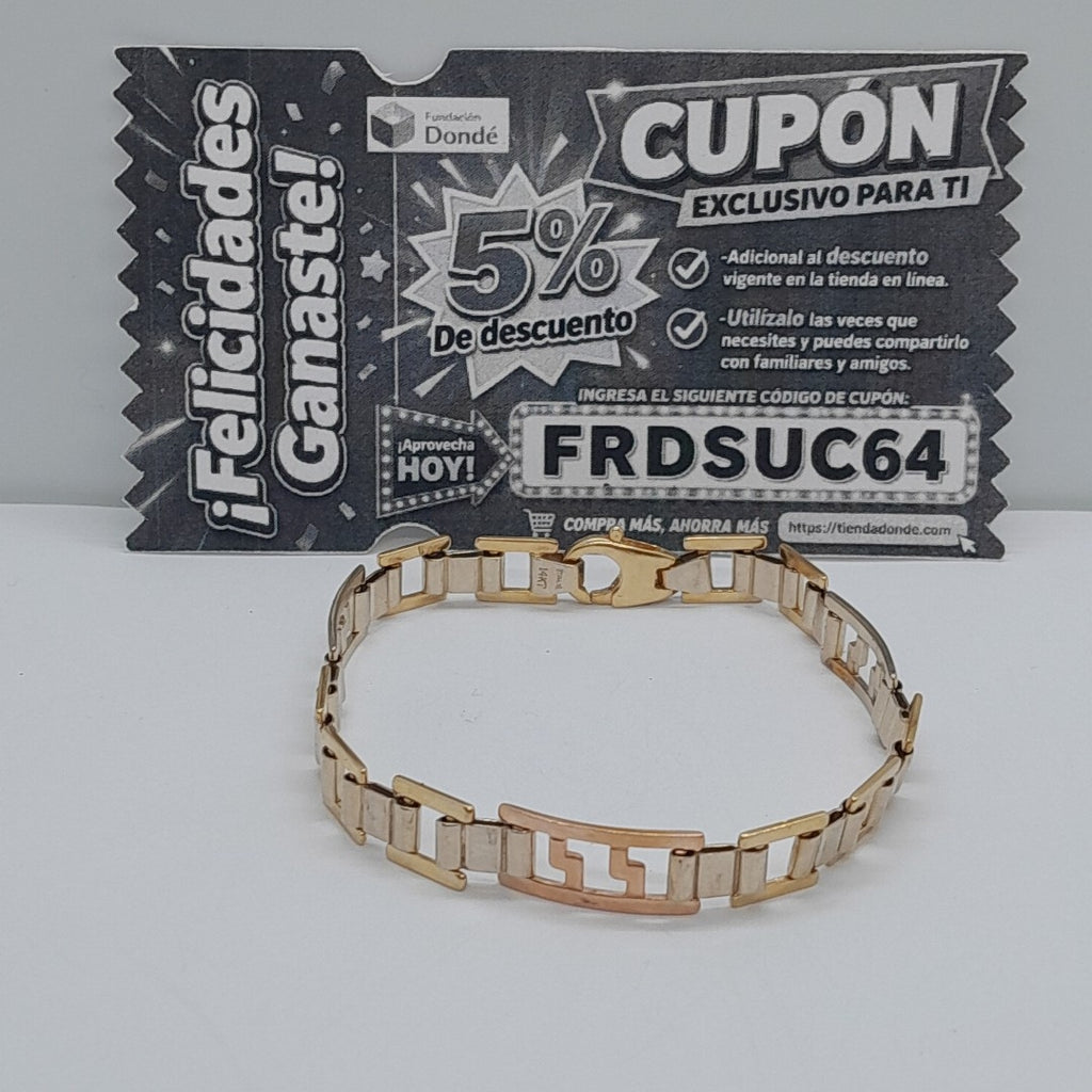 PULSERA ORO 14 K 15,30 GRMS (SEMINUEVO)