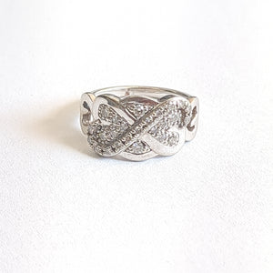 ANILLITO ORO BLANCO 14 K 6,80 GRMS (SEMINUEVO)