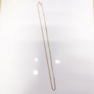 CADENA ORO COMBINADO 10 K 2,00 GRMS (SEMINUEVO)