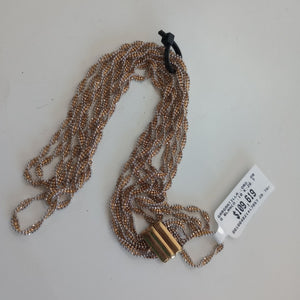 GARGANTILLA ORO, ORO BLANCO 10 K 20.7 GRMS (SEMINUEVO)