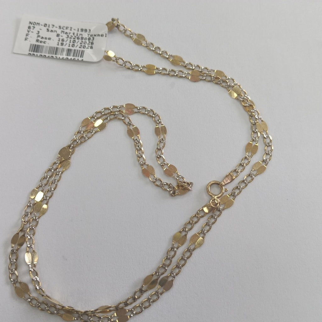 CADENA ORO 10 K 3.9 GRMS (SEMINUEVO)