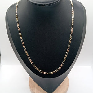 CADENA ORO COMBINADO 14 K 6.9 GRMS (SEMINUEVO)