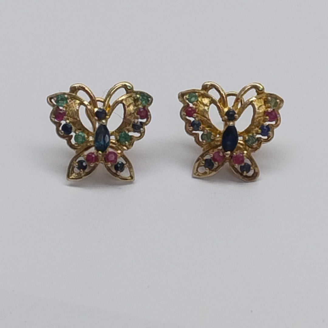 ARETES PAR ORO 8 K 5 GRMS (SEMINUEVO)