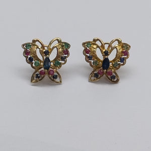 ARETES PAR ORO 8 K 5 GRMS (SEMINUEVO)