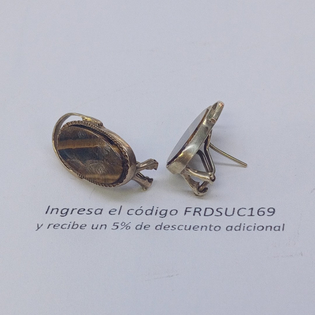 ARETES PAR ORO 8 K 6.7 GRMS (SEMINUEVO)