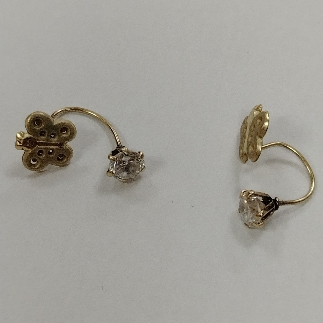 BROQUELES PAR ORO 10 K 0.4 GRMS (SEMINUEVO)