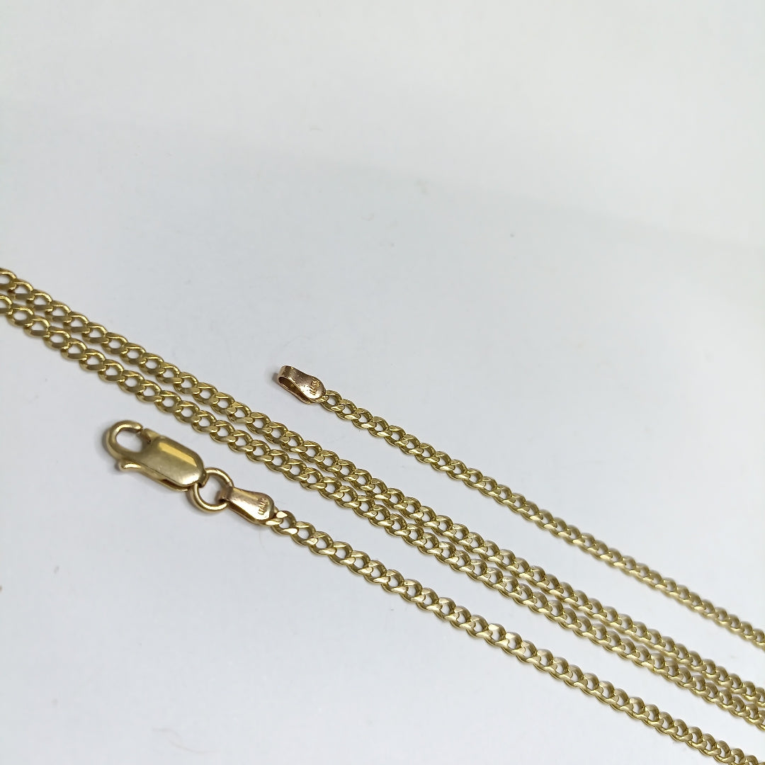 CADENA ORO 14 K 7.7 GRMS (SEMINUEVO)