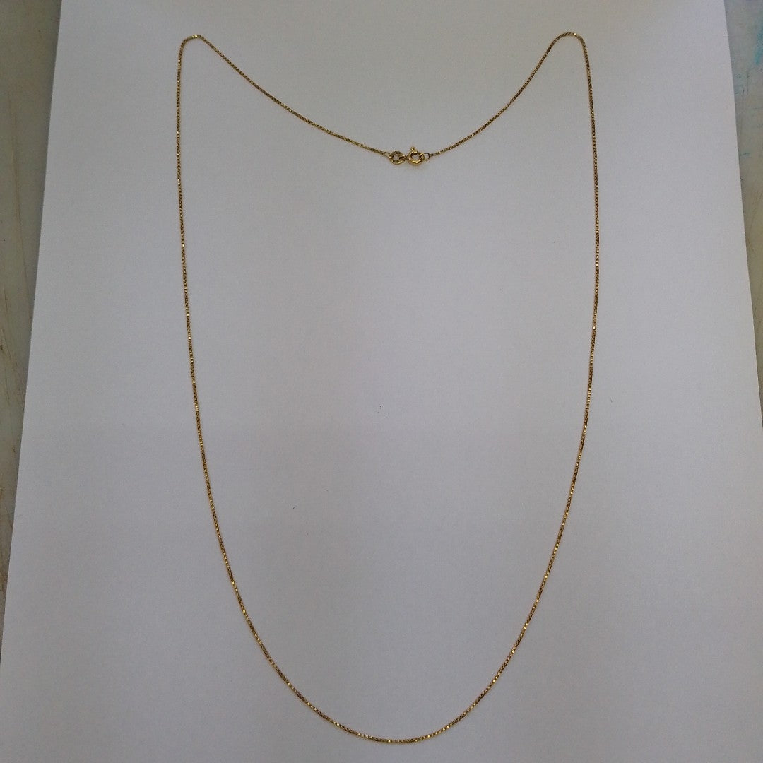 CADENA ORO 10 K 3.3 GRMS (SEMINUEVO)