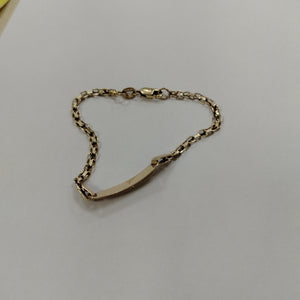 ESCLAVA ORO 14 K 3,20 GRMS (SEMINUEVO)