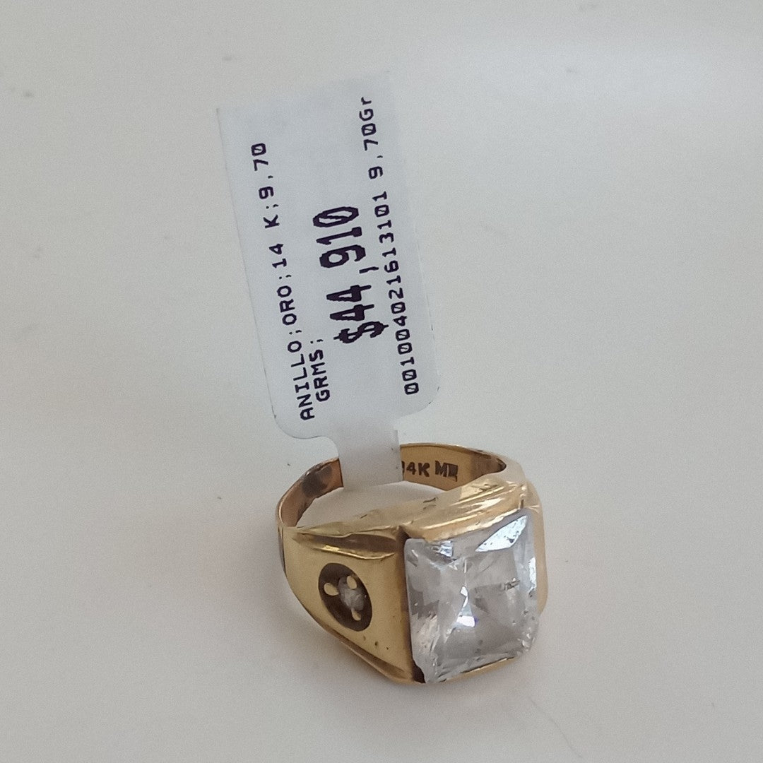 ANILLO ORO 14 K 9,70 GRMS (SEMINUEVO)