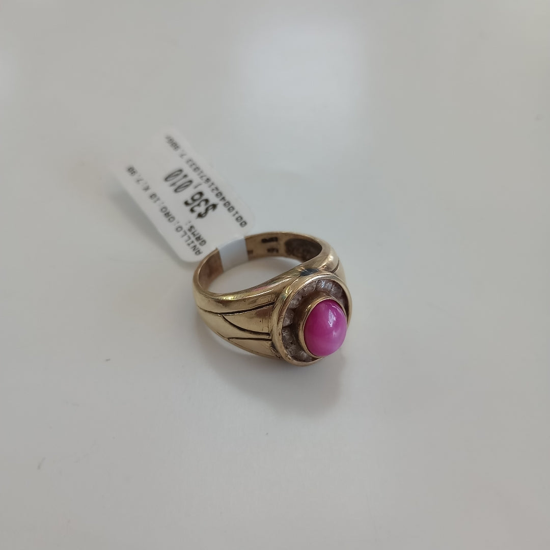 ANILLO ORO 10 K 7,90 GRMS (SEMINUEVO)