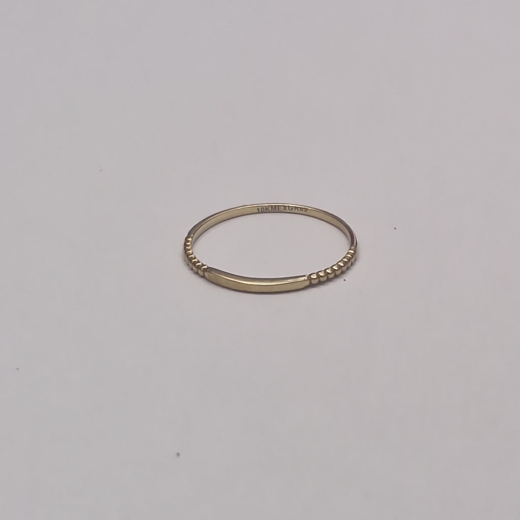 ANILLITO ORO 8 K 0.6 GRMS (SEMINUEVO)