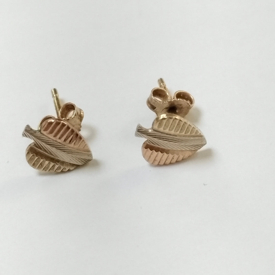ARRACADAS PAR ORO 14 K 1,30 GRMS (SEMINUEVO)
