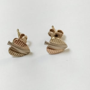ARRACADAS PAR ORO 14 K 1,30 GRMS (SEMINUEVO)