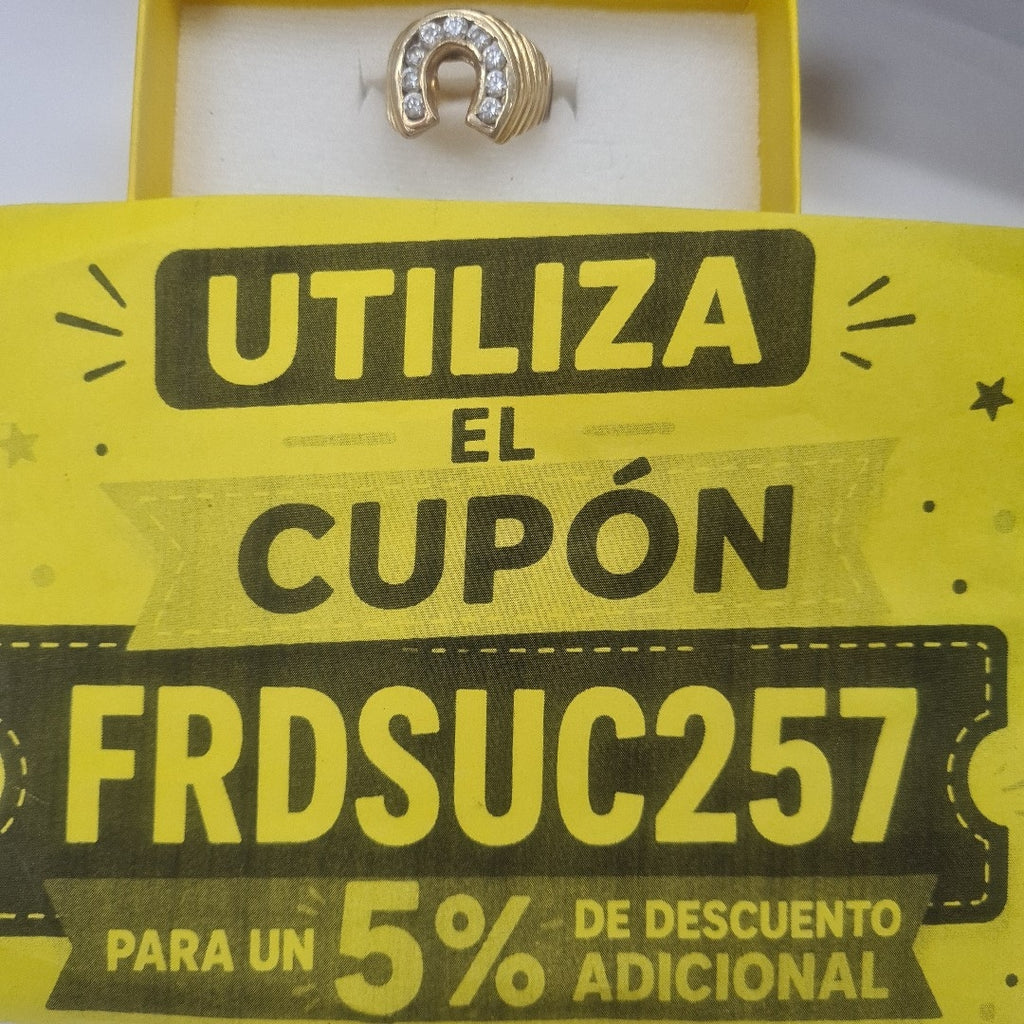 ANILLO ORO 14 K 7.7 GRMS (SEMINUEVO)