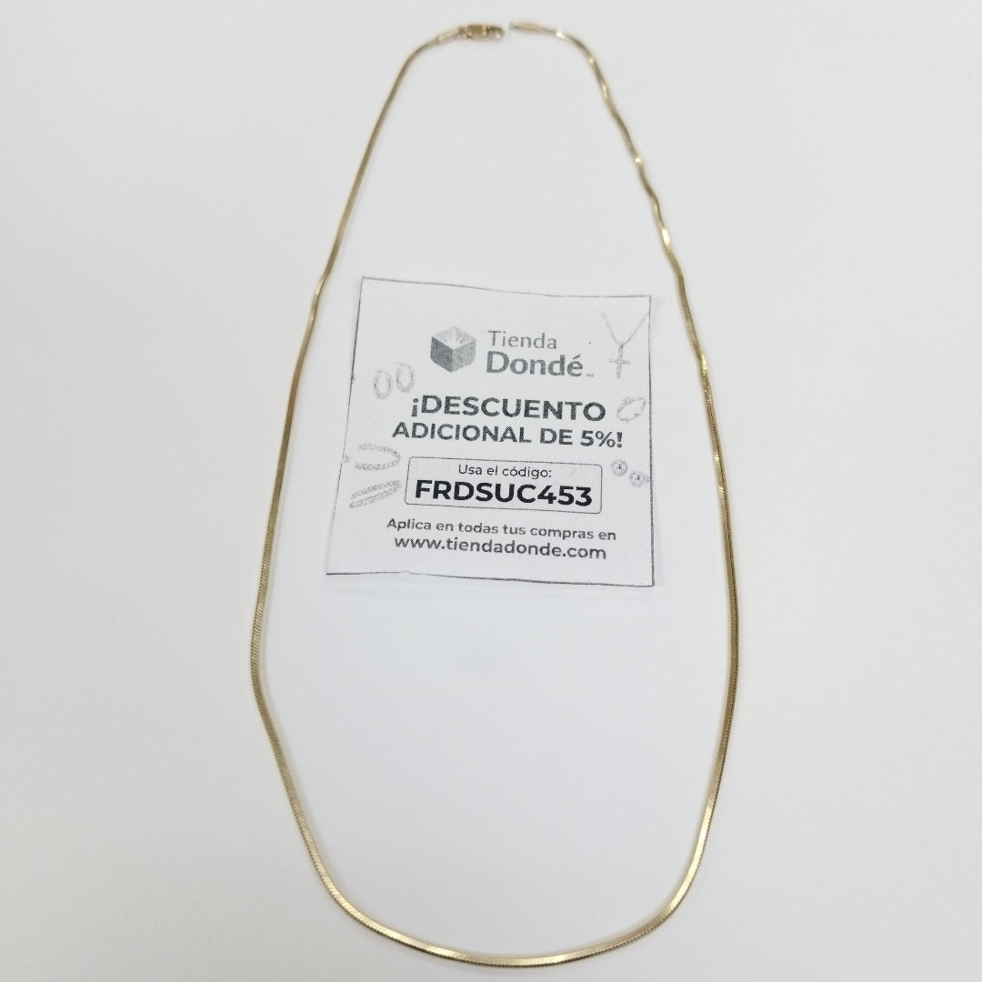 CADENA ORO 14 K 5,30 GRMS (SEMINUEVO)