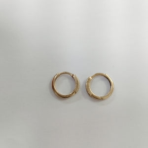 ARRACADAS PAR ORO 14 K 1,30 GRMS (SEMINUEVO)