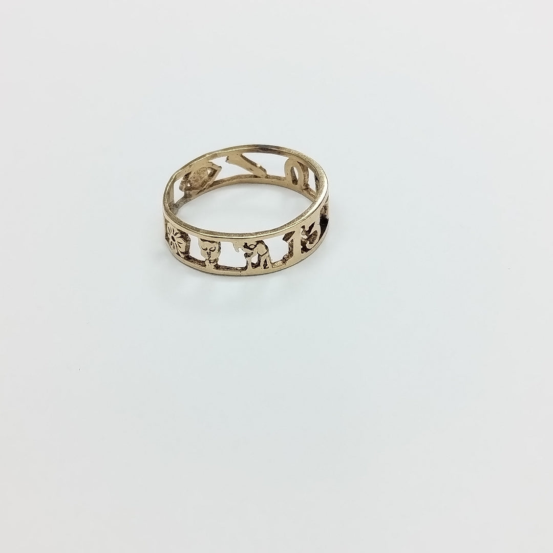 ANILLITO ORO 14 K 2.3 GRMS (SEMINUEVO)