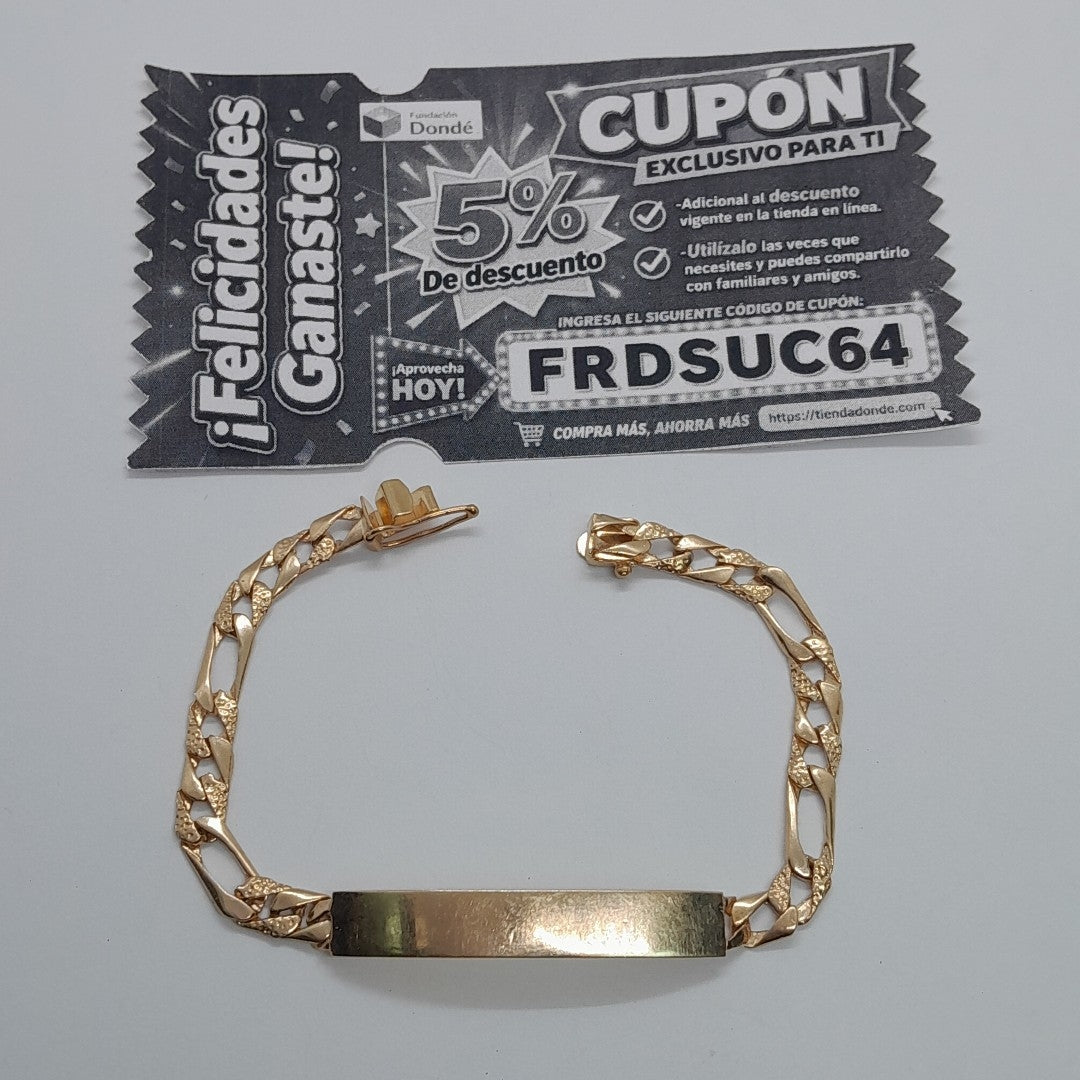 ESCLAVA ORO 10 K 9,20 GRMS (SEMINUEVO)