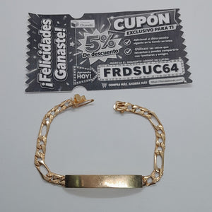ESCLAVA ORO 10 K 9,20 GRMS (SEMINUEVO)