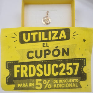 MEDALLA RELIGIOSA ORO 14 K 1 GRMS (SEMINUEVO)