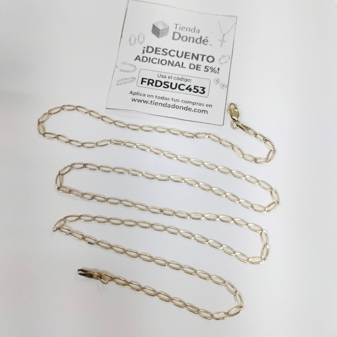CADENA ORO 14 K 5.5 GRMS (SEMINUEVO)